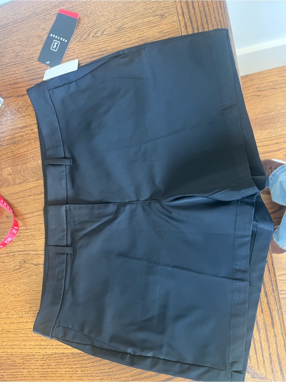 PGA Tour Black Women's Tailored Bermuda Shorts
